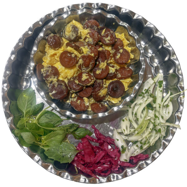 سوسیس تخم مرغ